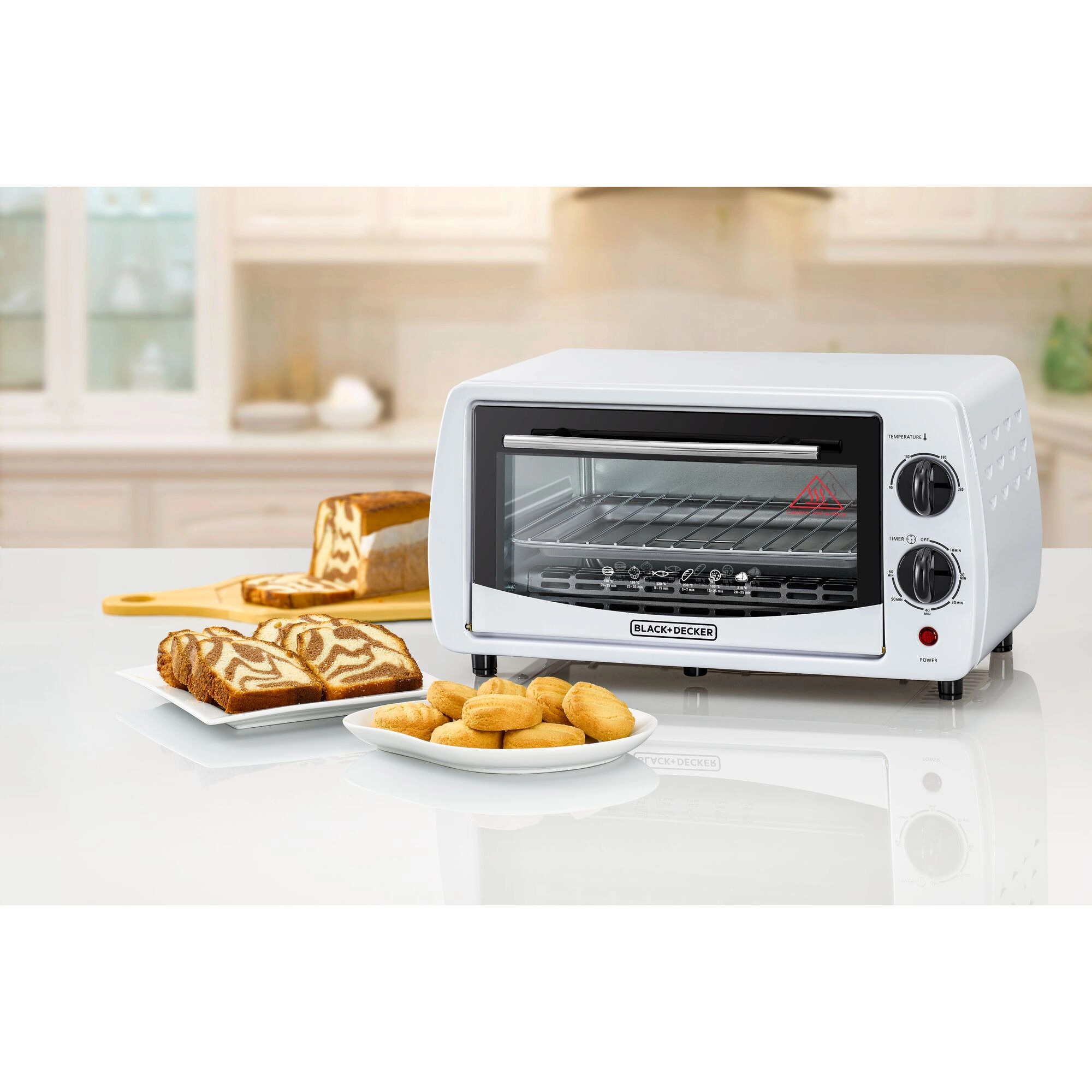 Double Glass Toaster Oven - 9L