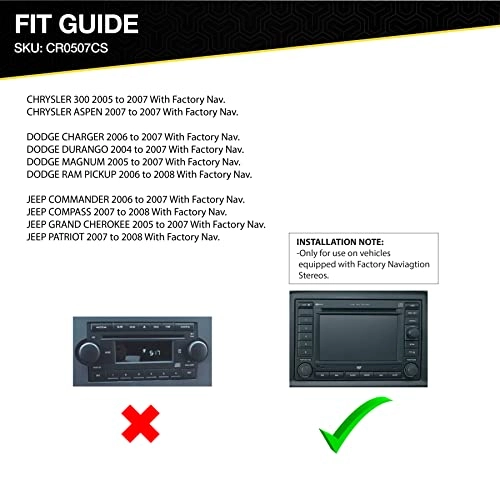 CR0507CS - Double DIN Complete Installation Kit