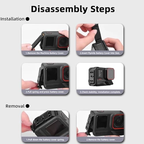 Fast Release Battery Cover - for Ace Pro 2 Aluminum Alloy