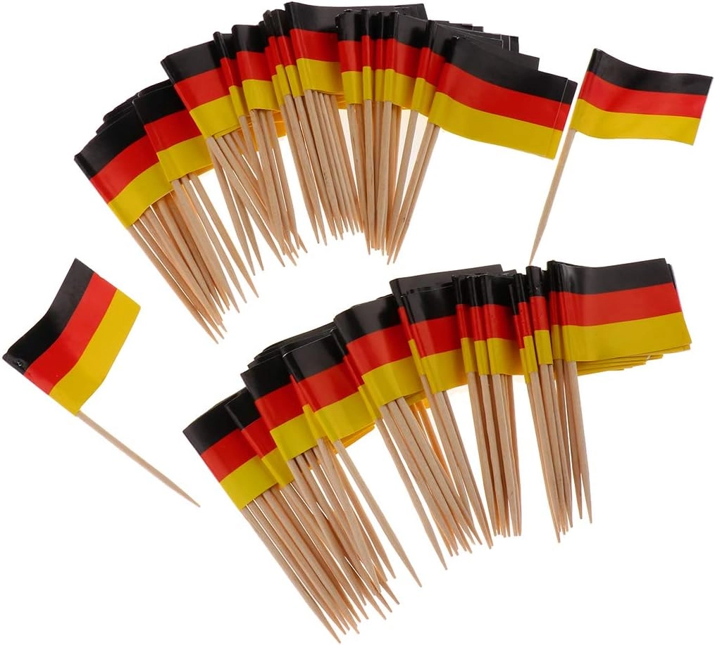 Flag Toothpicks - 100pcs wedding party birthday party