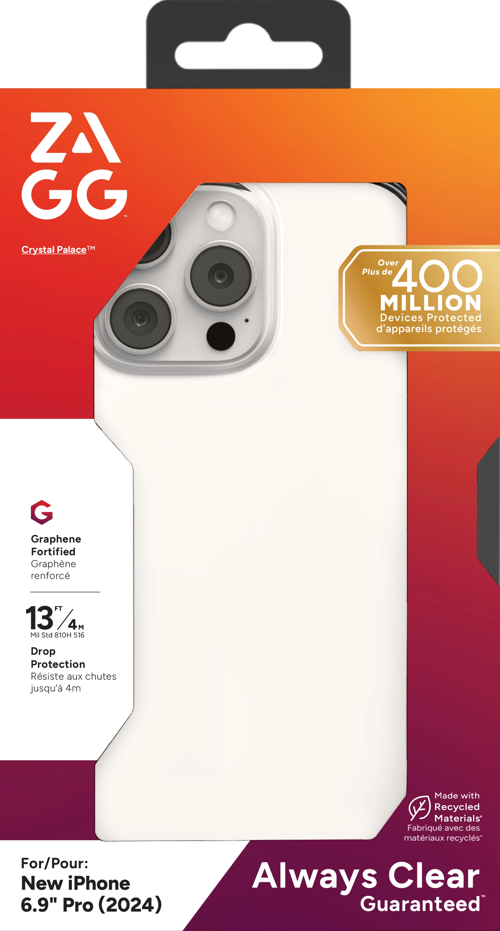 Clear Case + Screen Protector + Lens Protector + Cable + Charger Clear Case for iPhone 16 Pro