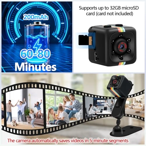 Mini Bodycam - 1080P 32GB