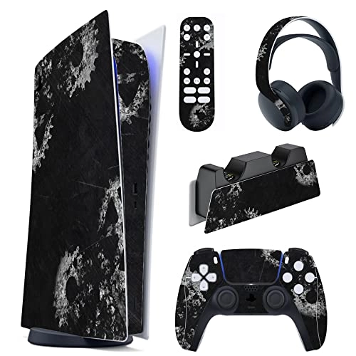 Great Wave Dual Side Full Set Skin Decal - PS5 Digital Edition