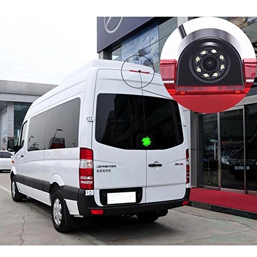 Brake Light Reversing Camera + Rear View Mirror Monitor - Night vision 628 x 586 pixels