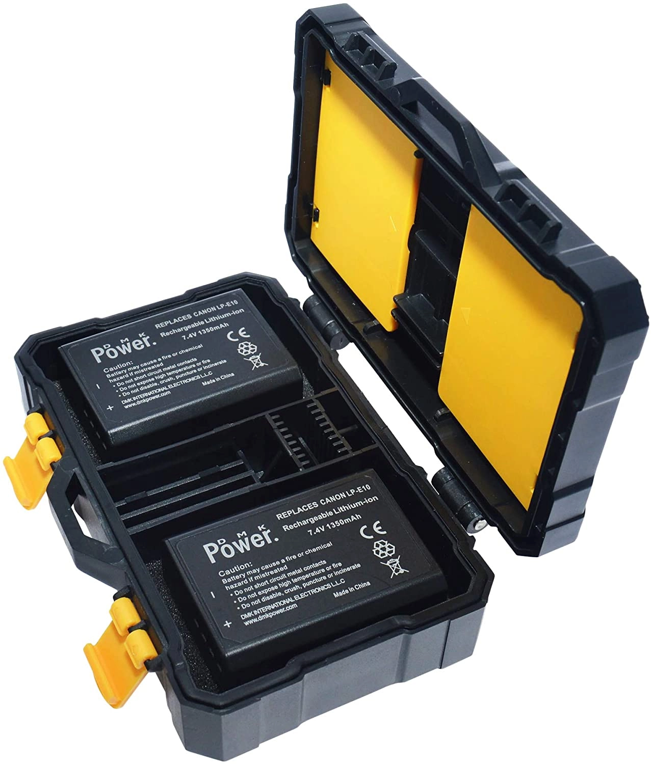 LP-E10 - Pack of 2 + Battery Storage Protection Box - Kit