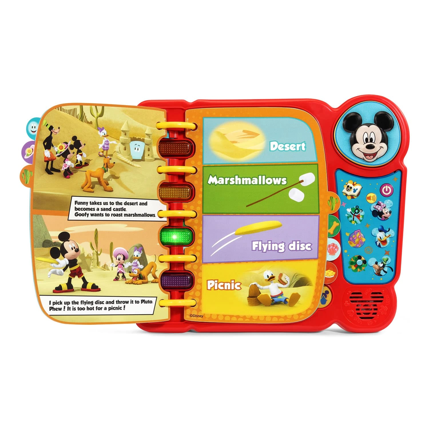 Mickey Mouse Funhouse Explore and Learn Book - 2 to 5 years
