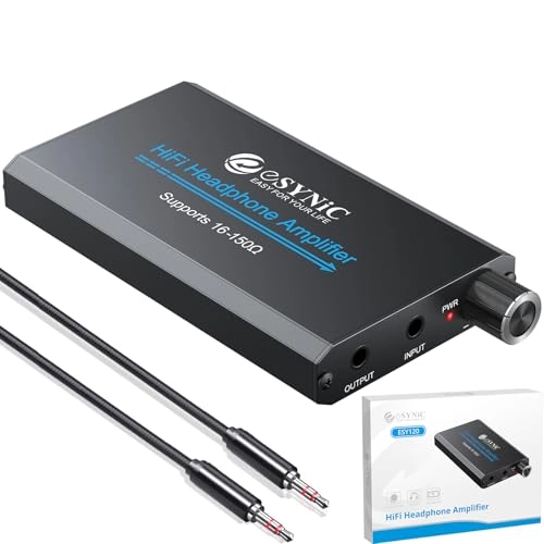 Headphone Amplifier - 16~300 ohm Rechargeable 3.5 mm