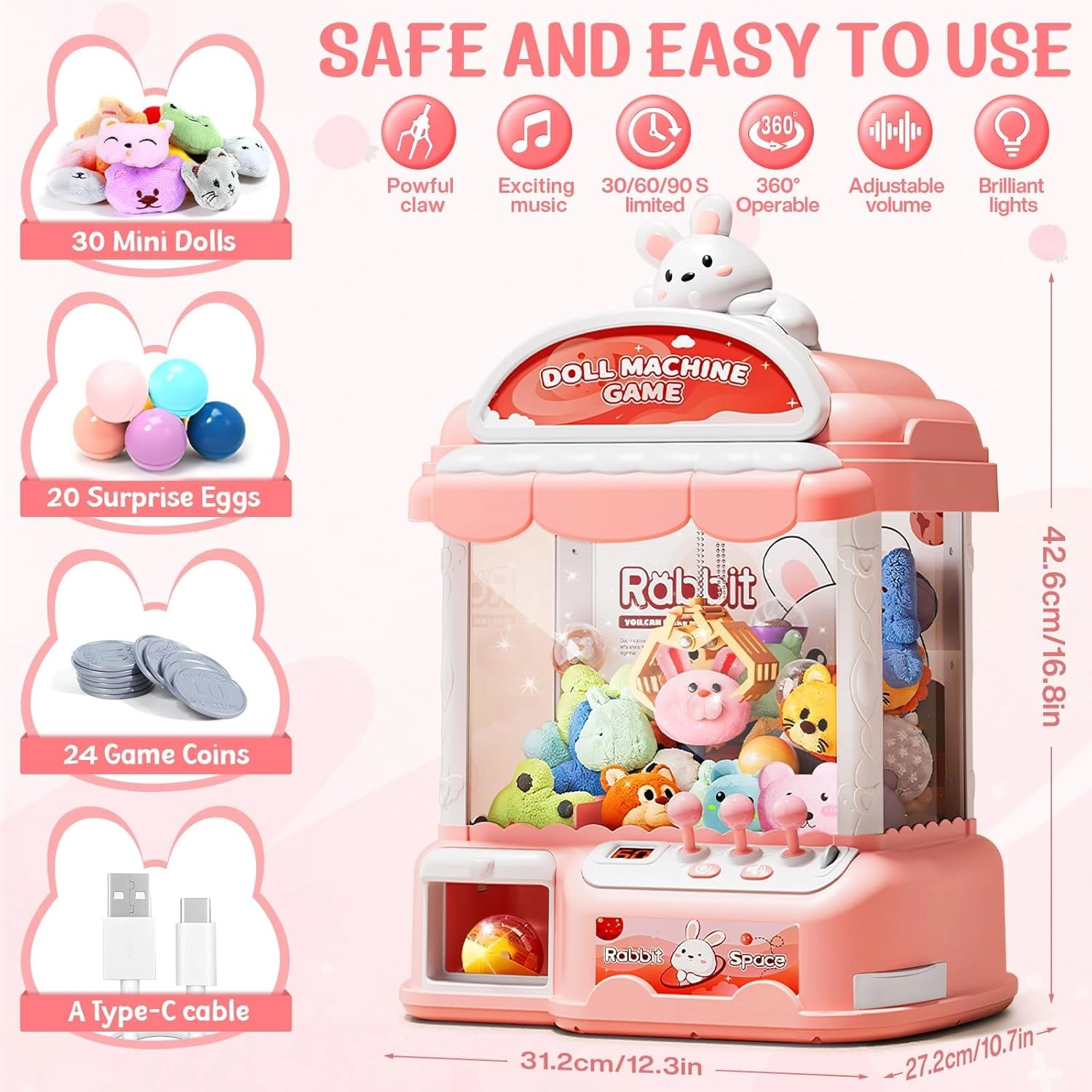 miaoke Claw Machine-02 Cat - 3 years+