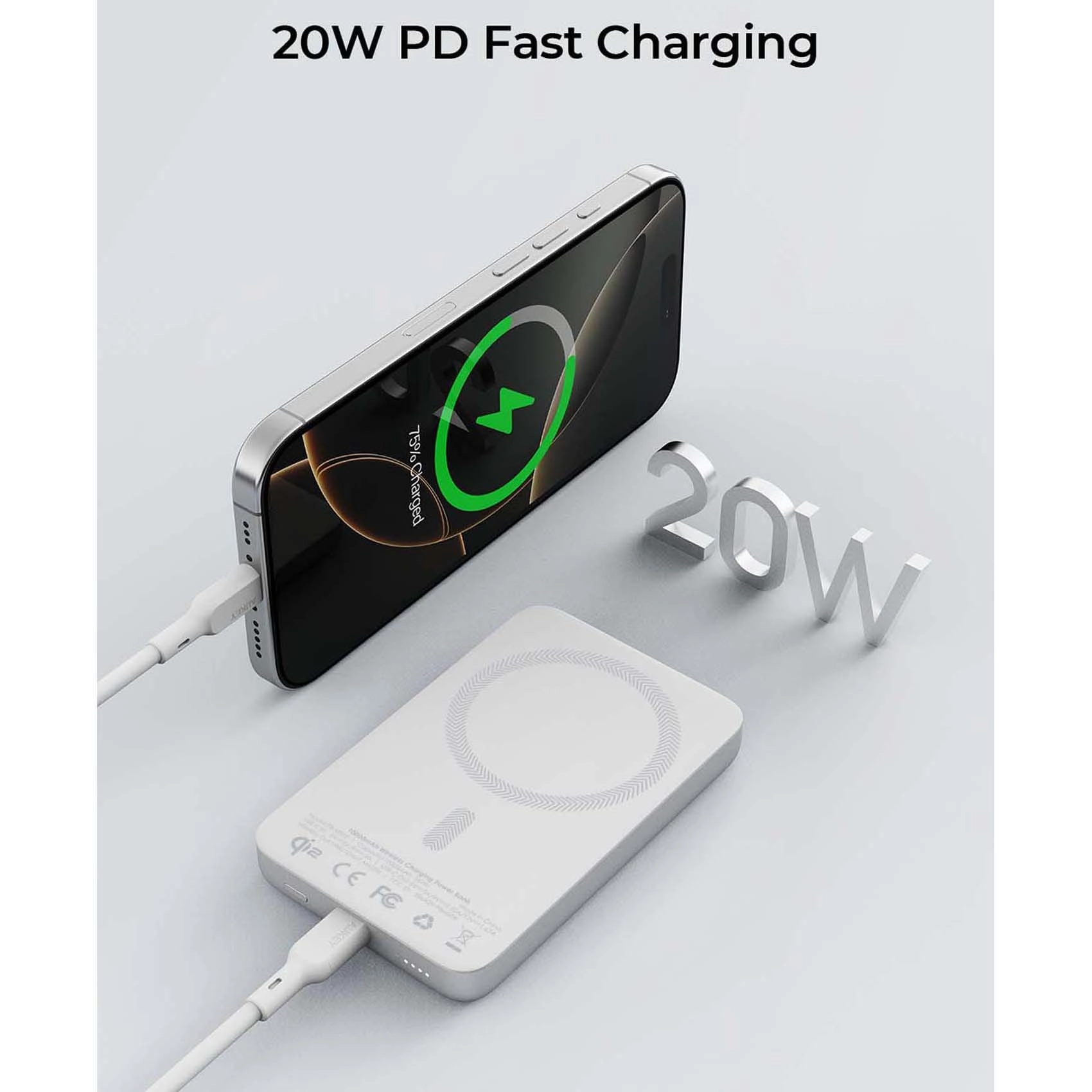 MagFusion M - 10000 mAh 5/7.5/10/15/20 Watts