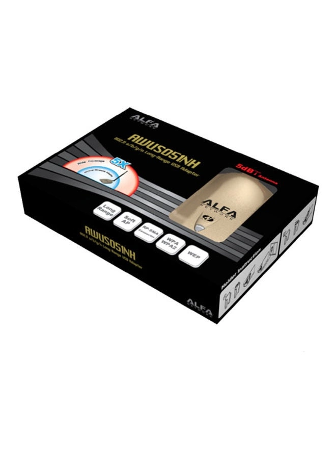 AWUS051 NH - Dual-Band 2.4GHz/5GHz USB Wireless
