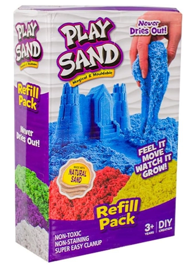 Magical & Moldable Play Sand Refill Pack - 4 Colors 250g per pack