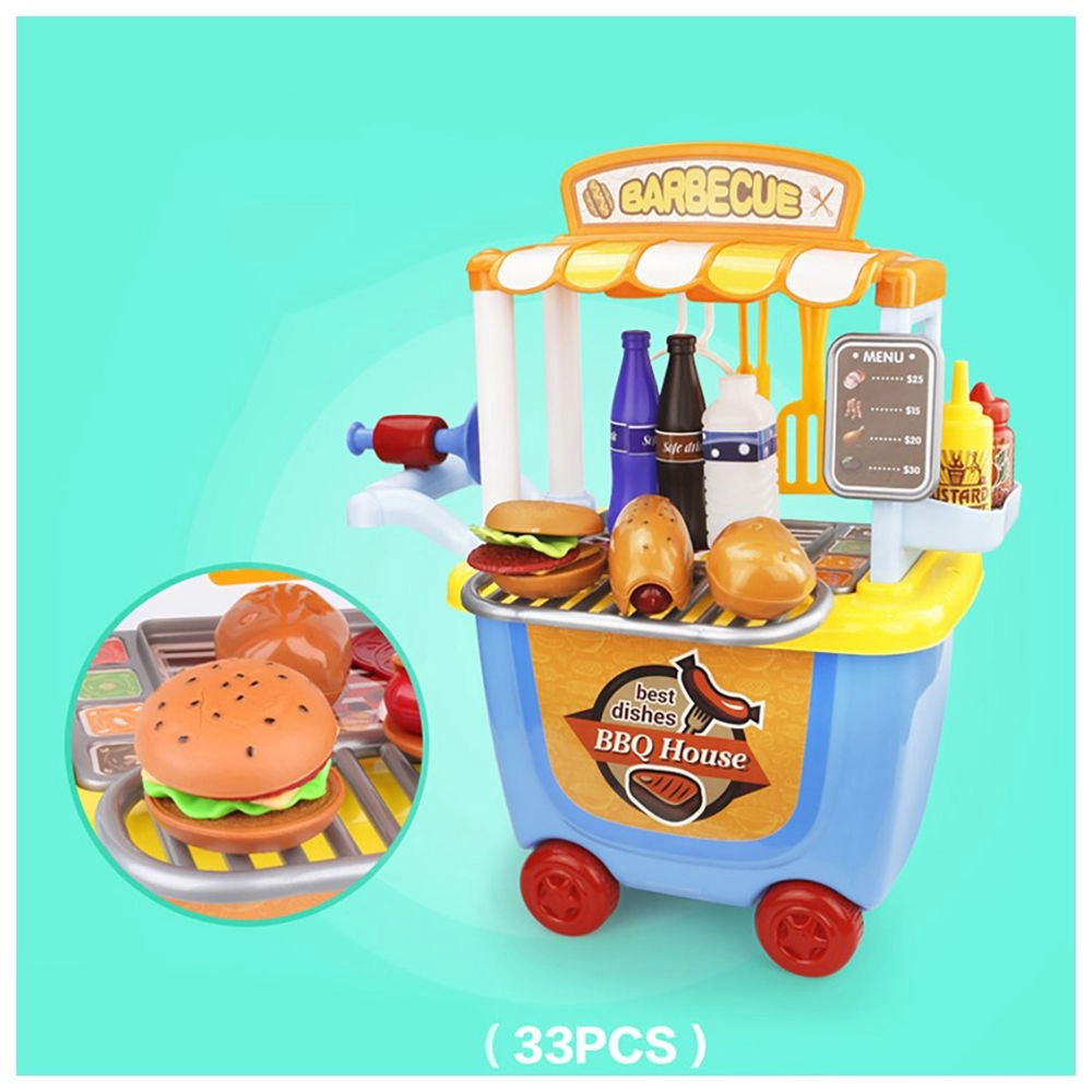 Role Play BBQ Station - 33pcs (SBF-LS_RP_BBQBU)