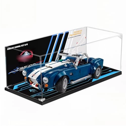 Acrylic Display Box for LEGO 10357 Sports Car Kit - 3mm thickness