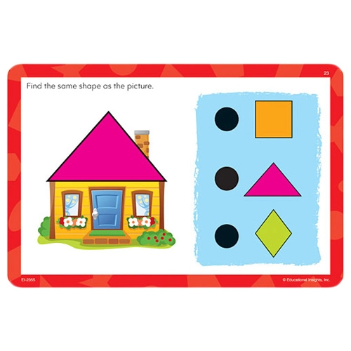 Shapes Card Set - Suitable for 3 years & above 36 pieces