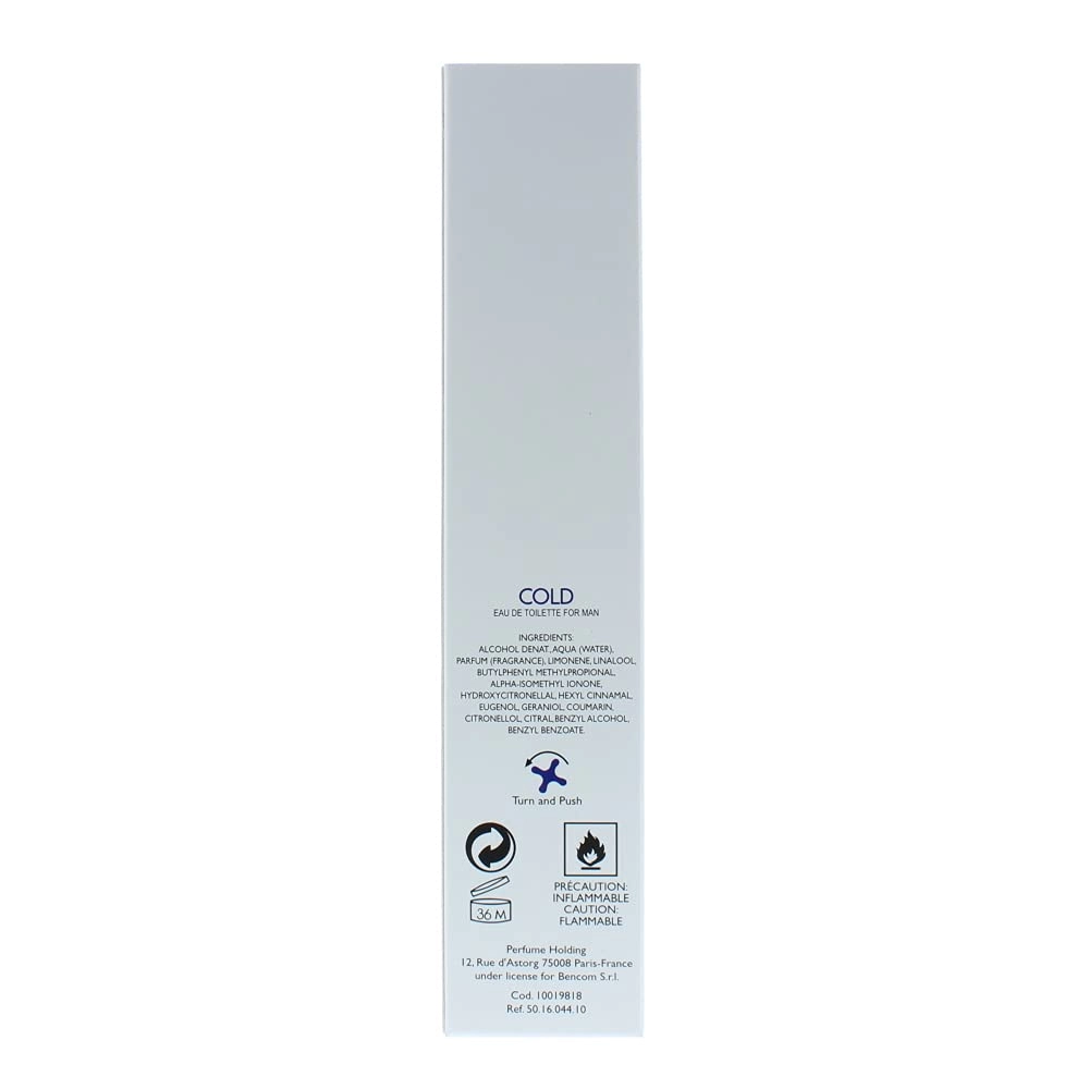 Cold Silver Eau de Toilette 100ml