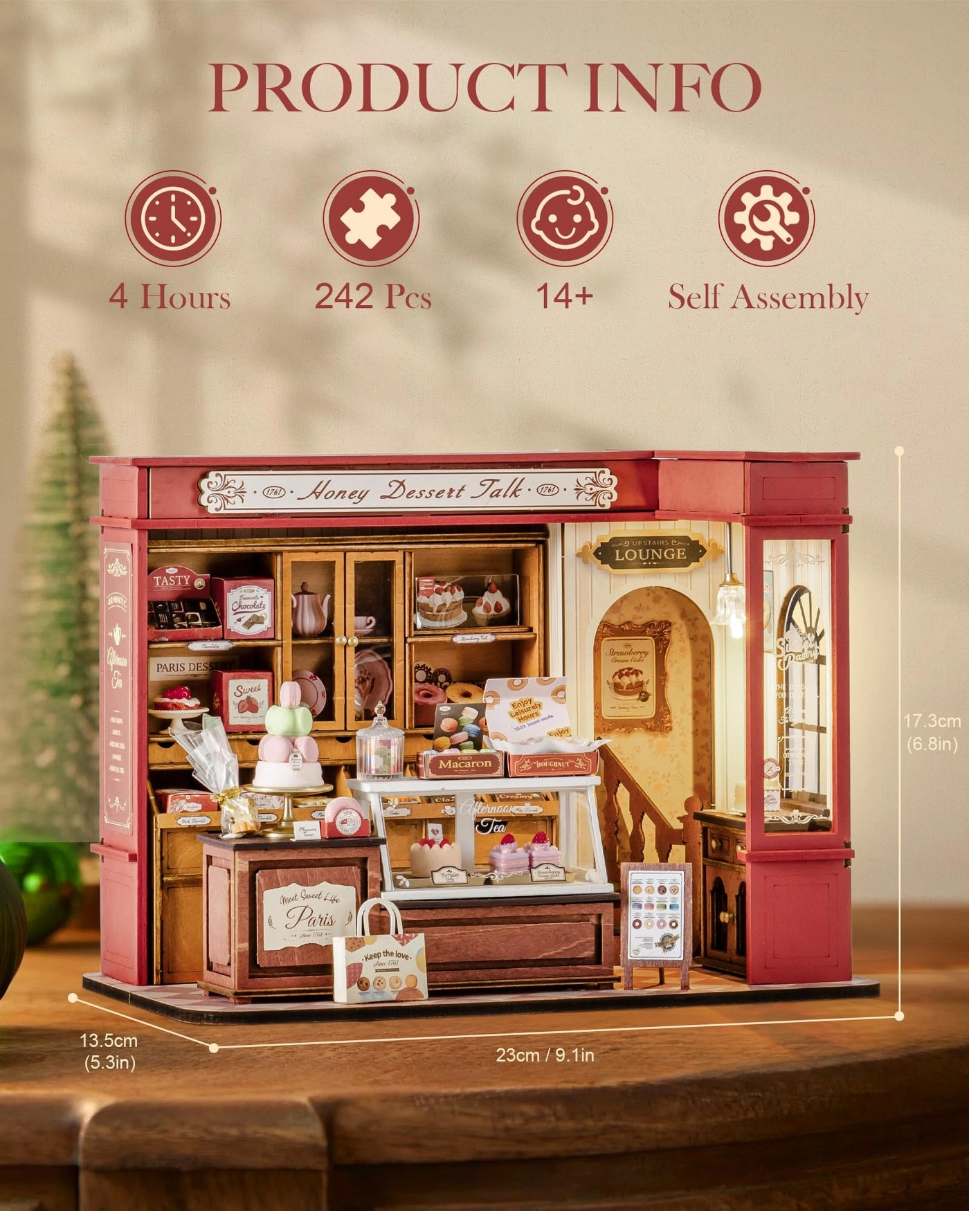 Miniature House Kit - Honey Dessert Talk