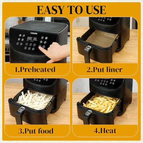 Air Fryer Liners - Paper 100pcs