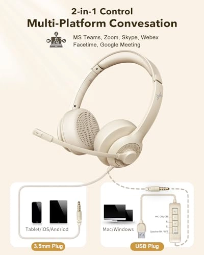 EH01 Wired Headset