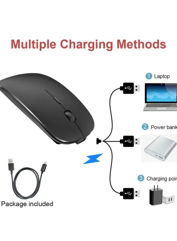 Ultra-thin Rechargeable Mouse - Wireless