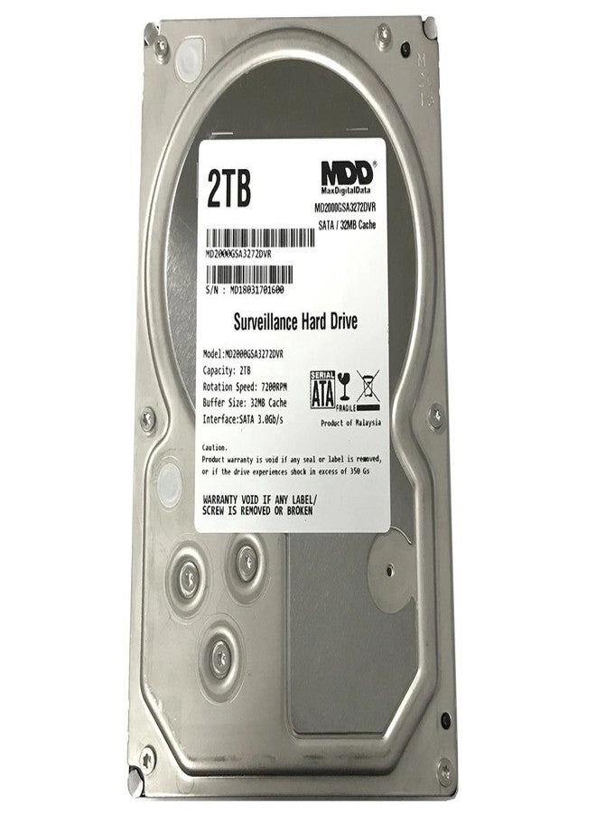 3.5" 7200rpm 32MB SATA 3Gb/s (MD2000GSA3272DVR) - 2TB