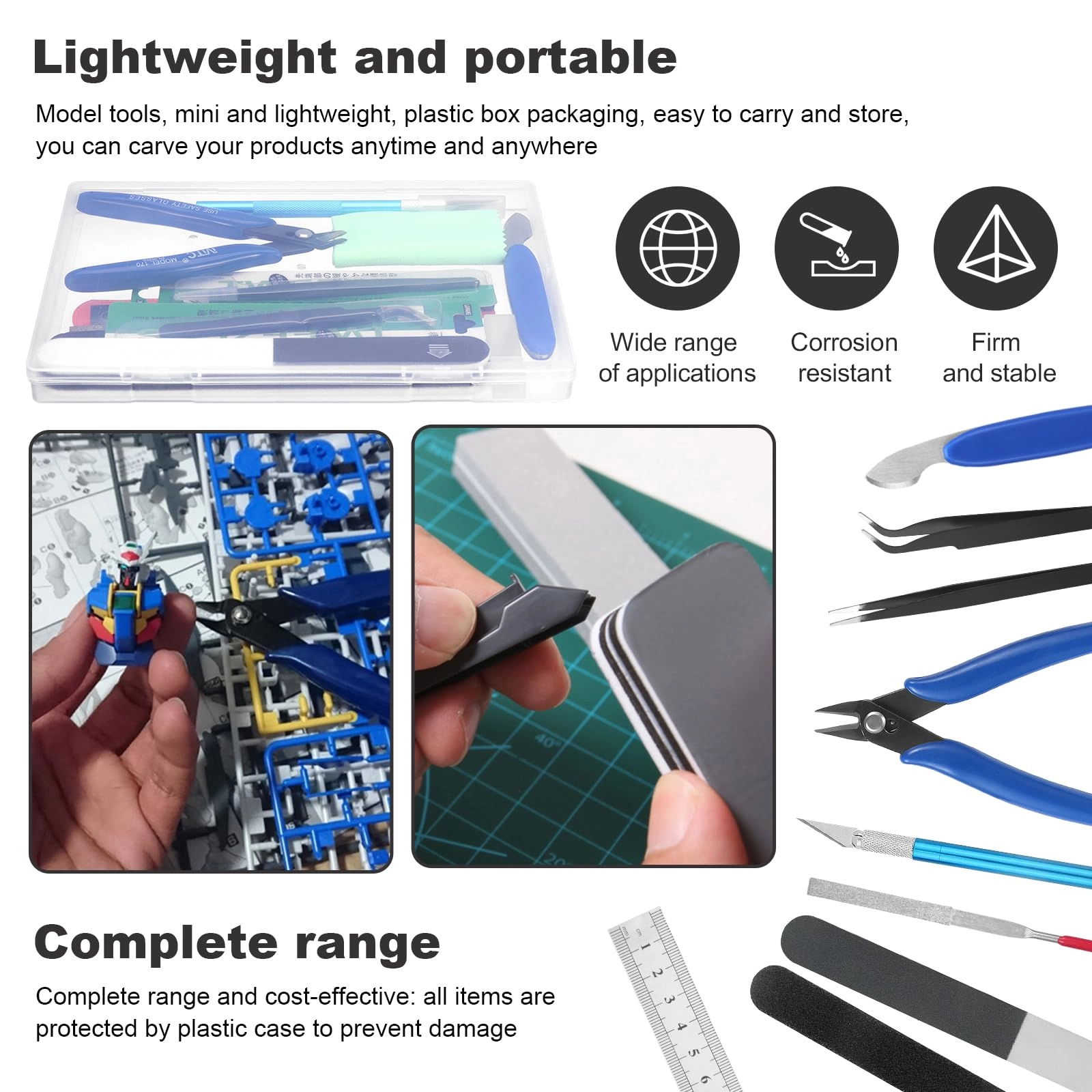 Gundam Model Tools Kit - 11 piece(s)