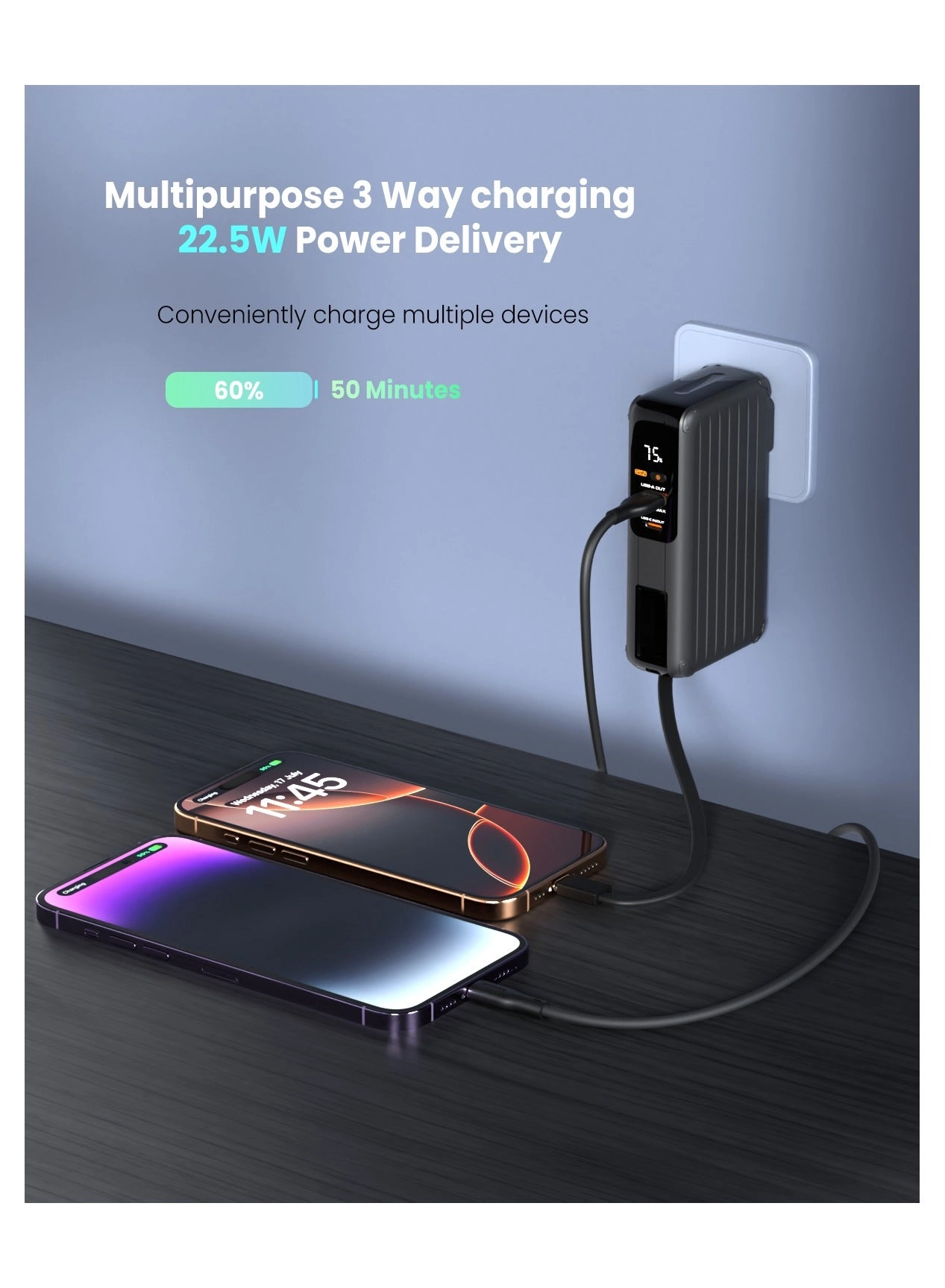 Porta-Go - 10000mAh 22.5W Fast charging