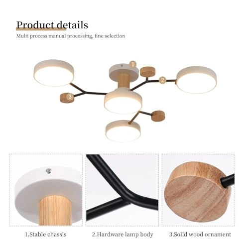 4 Heads LED Ceiling Light - 4500K