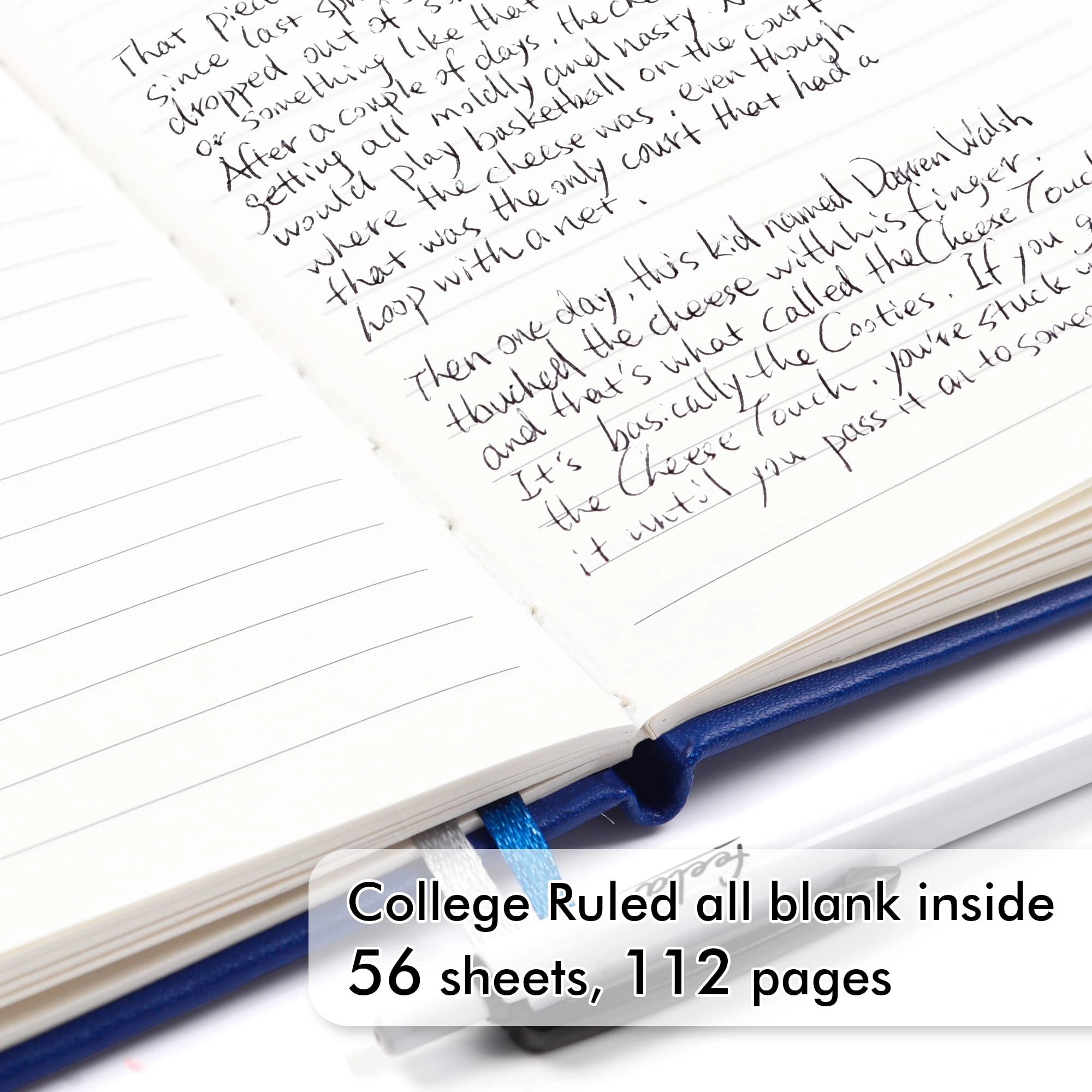 Pocket Notebook A6 Hardcover - Lined 56 Sheets