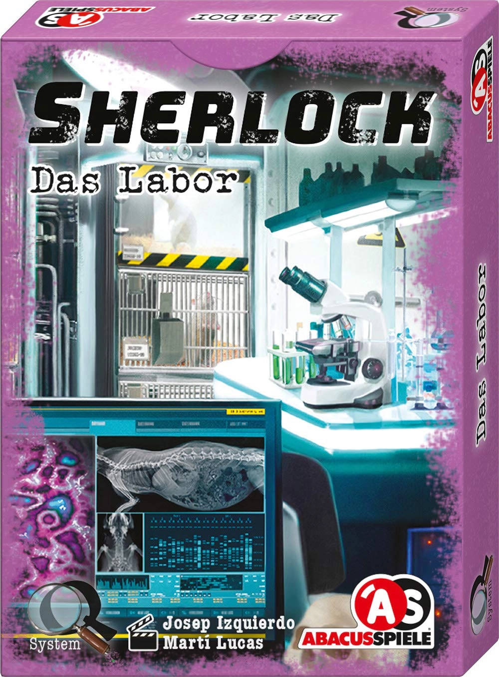 ABACUSSPIELE Sherlock The Lab - Card Game (German)