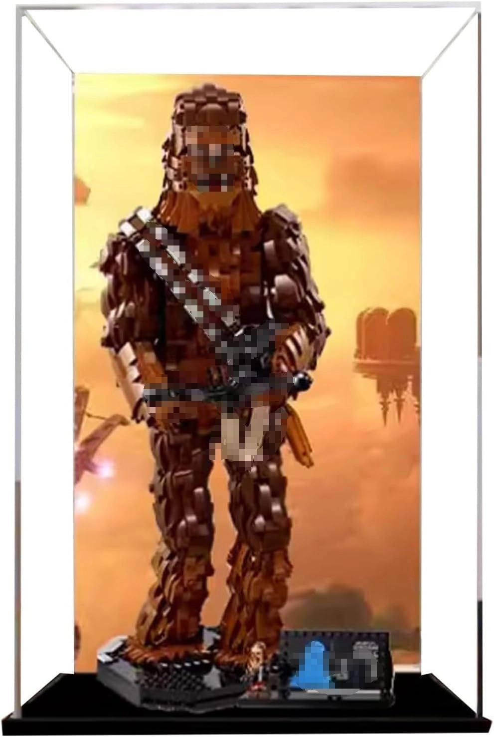HALFS Acrylic Display Case - for Star Wars Chewbacca 75371