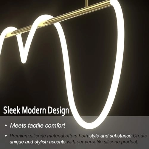 LED Hanging Chandelier - 39.4"