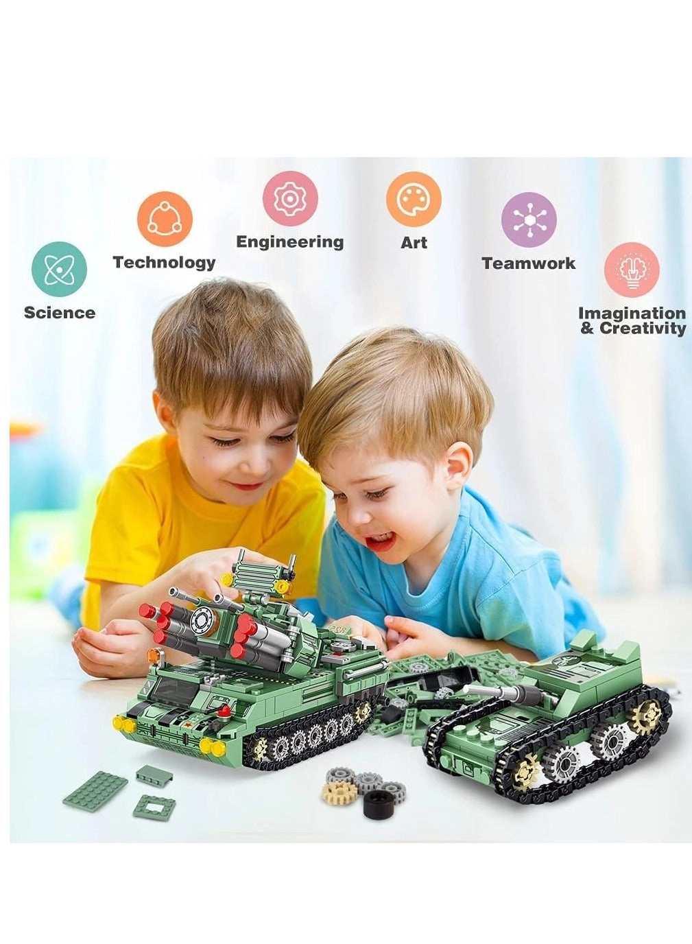 Robot Building Kit - 5-in-1 832PCS