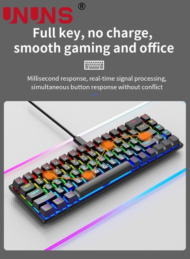 60% Mechanical Keyboard - QWERTY Wired
