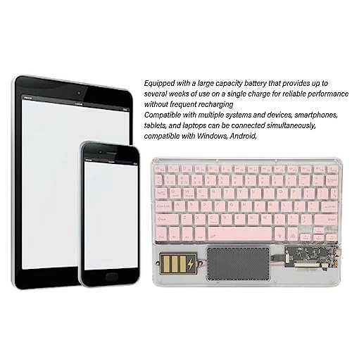 Multifunctional Acrylic Keyboard - Wireless