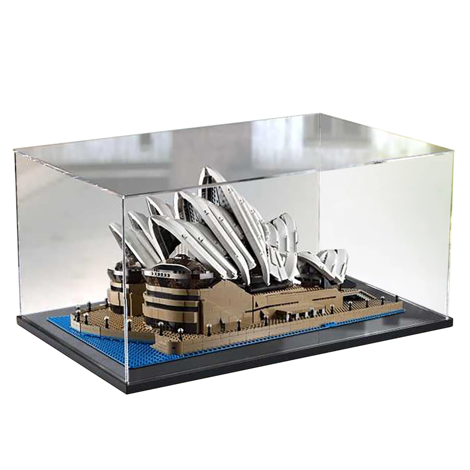 China Display Case - 65 x 40 x 30 cm Black Base