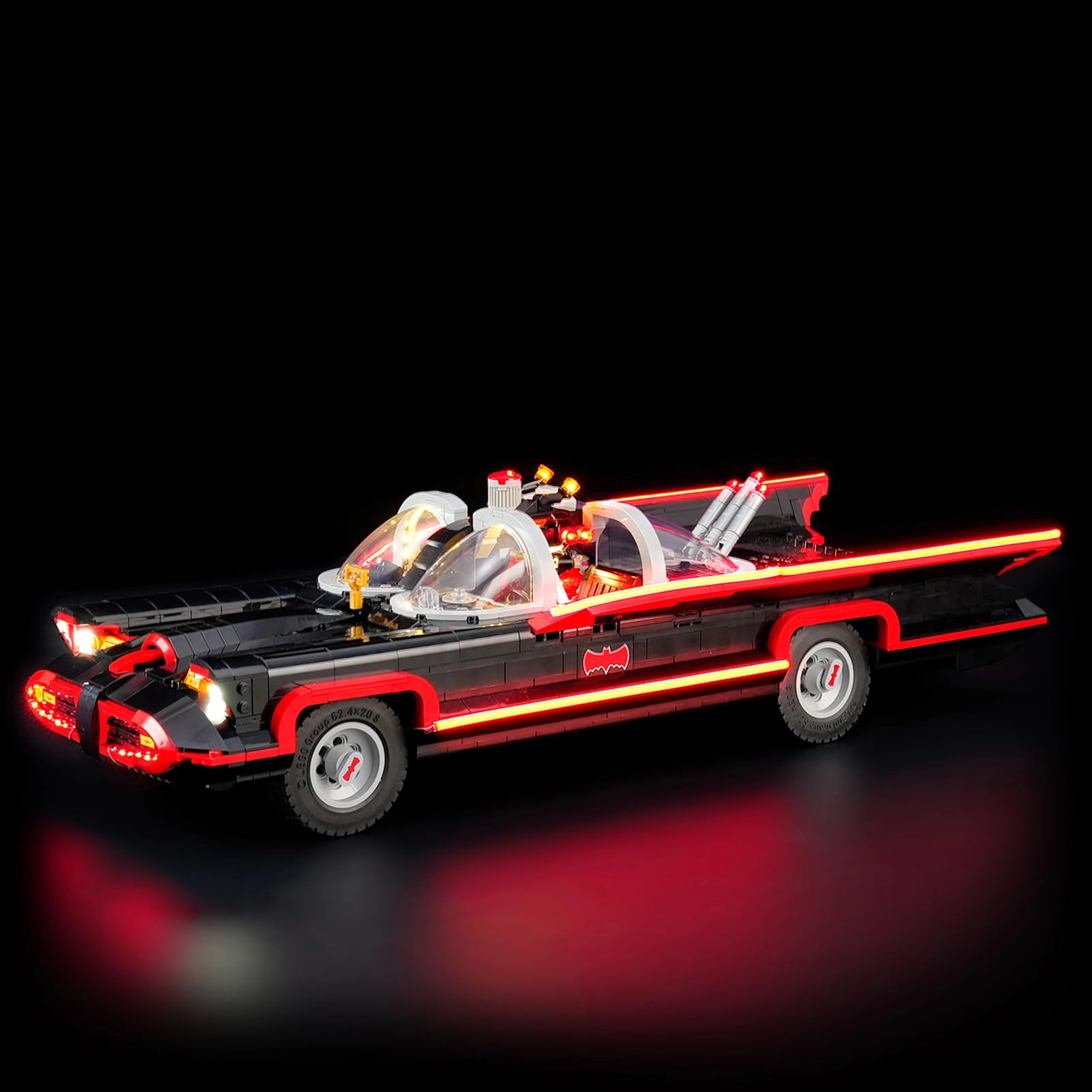 BRIKSMAX Light Kit for LEGO The Classic TV Series Batmobile 76328 - 2.0 Innovative LED Lighting