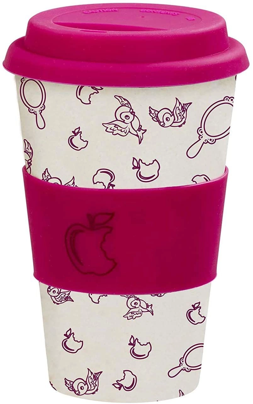 Colour Block Bamboo Fairest Of Them All Lidded Mug