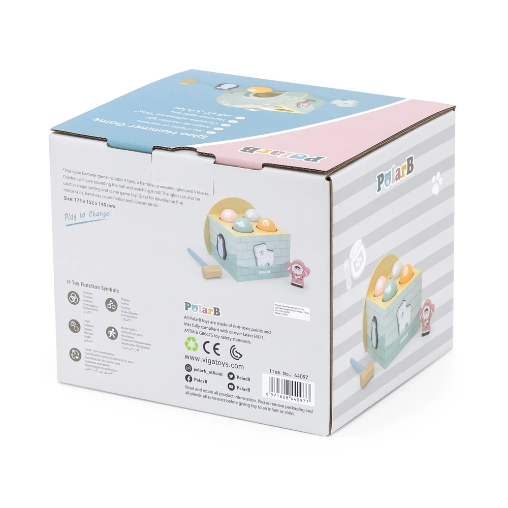 Igloo Pounding Hammer Game - Suitable for 18 months and above