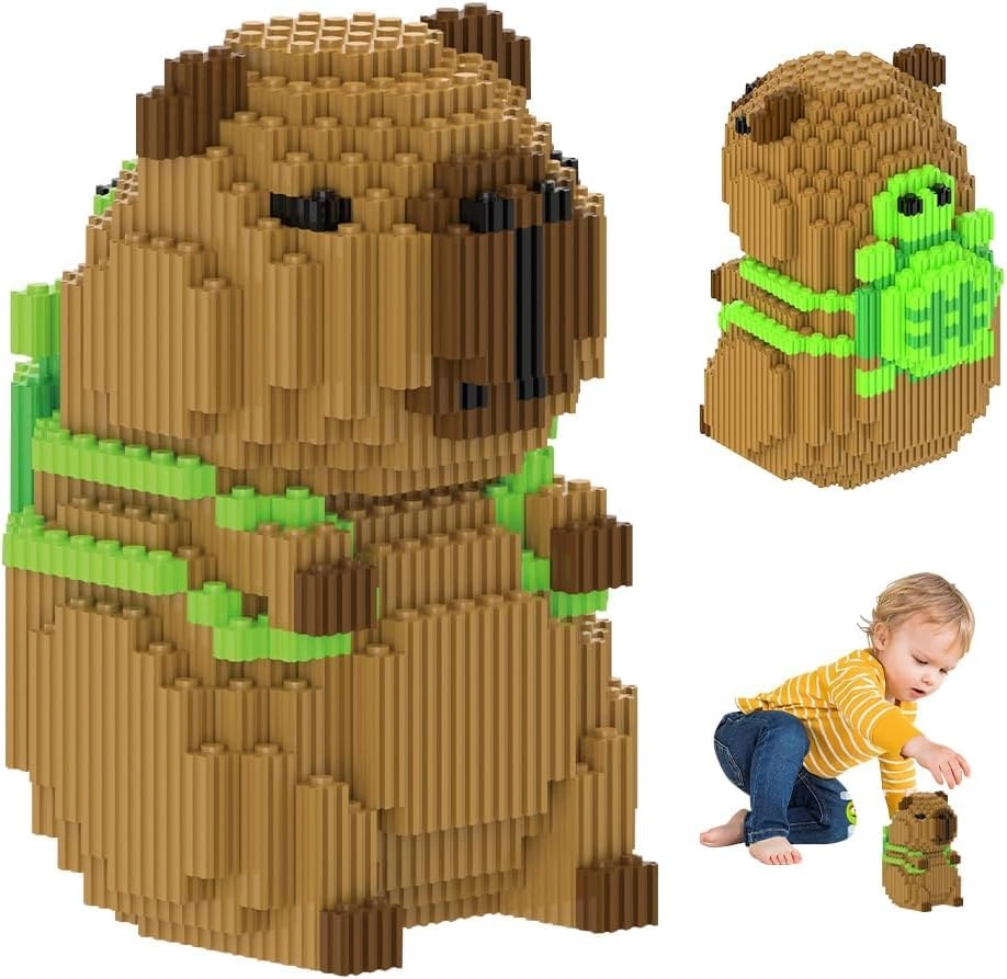 Capybara Building Blocks - 1606 pcs