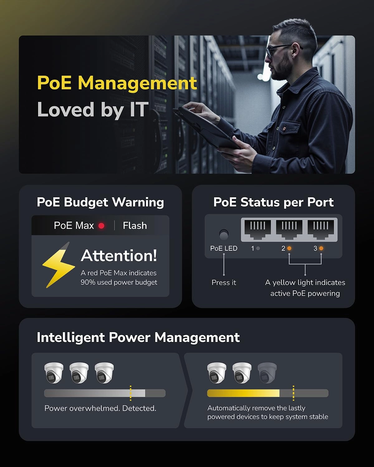 GS1010PE 8-ports