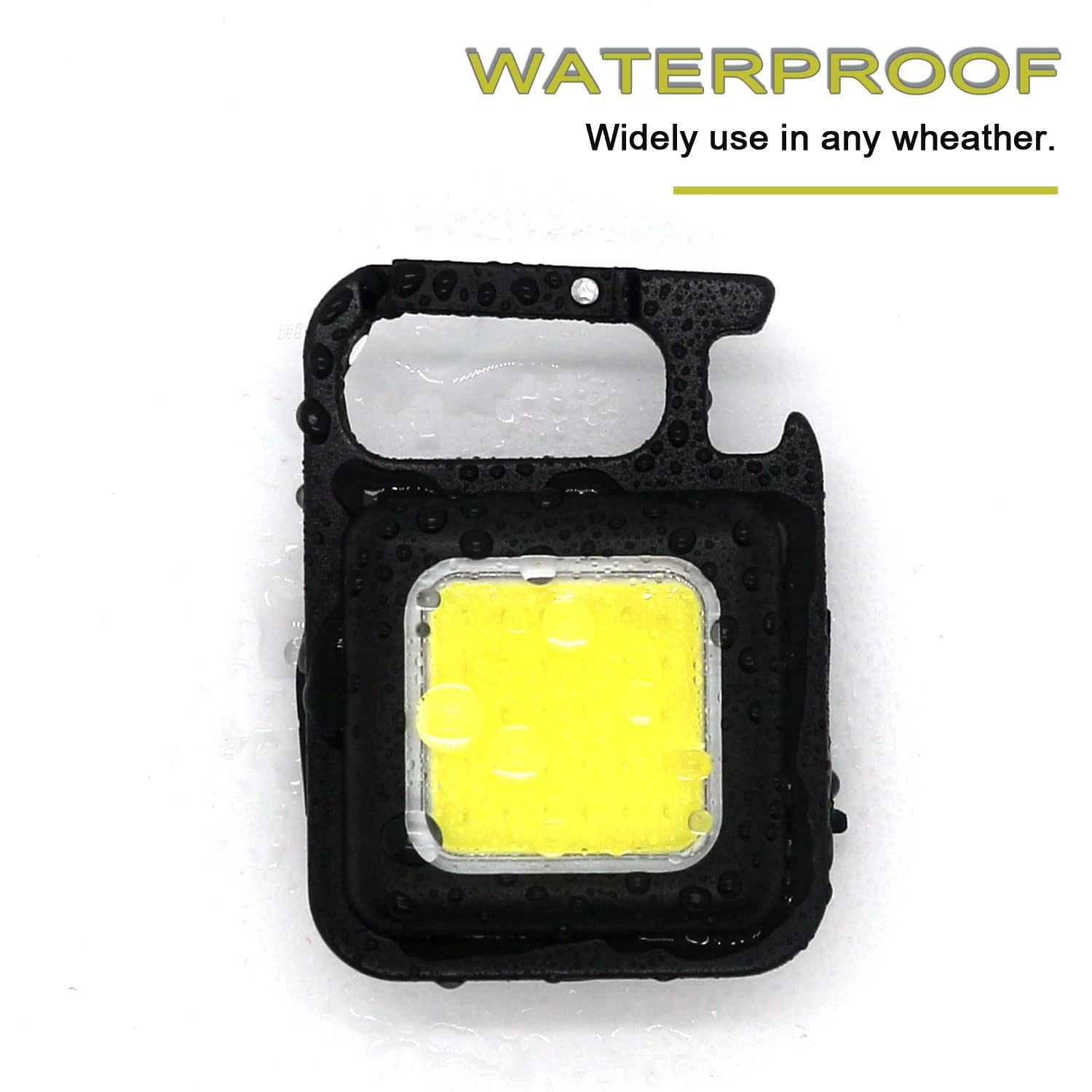 Mini Cob Flashlight - 500lm USB Rechargeable