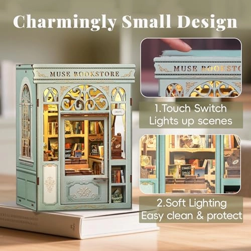 Book Nook Kit - Muse Bookstore 1:12 Scale