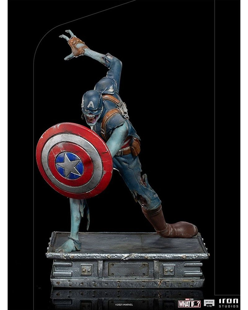 Captain America - Marvel - What if Captain America Zombie Art - 1/10 Scale Statue