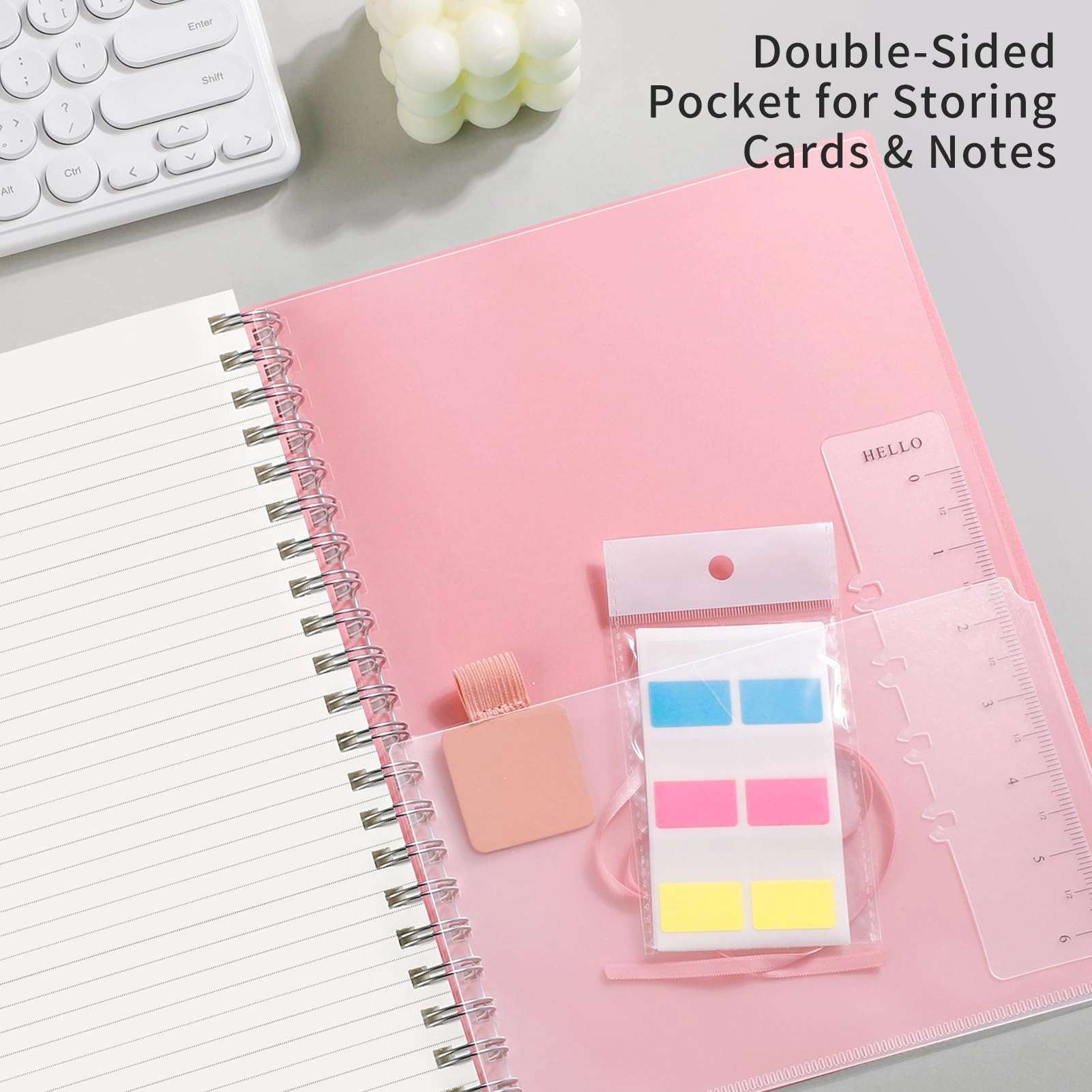 Notebook A5 Spiral - Lined 150 Sheets