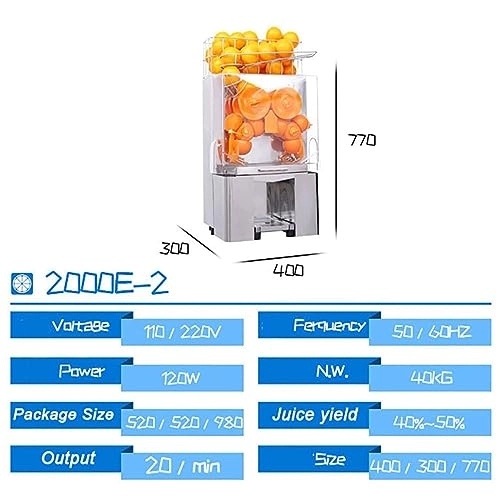 Commercial Orange Juicer Machine - 120W