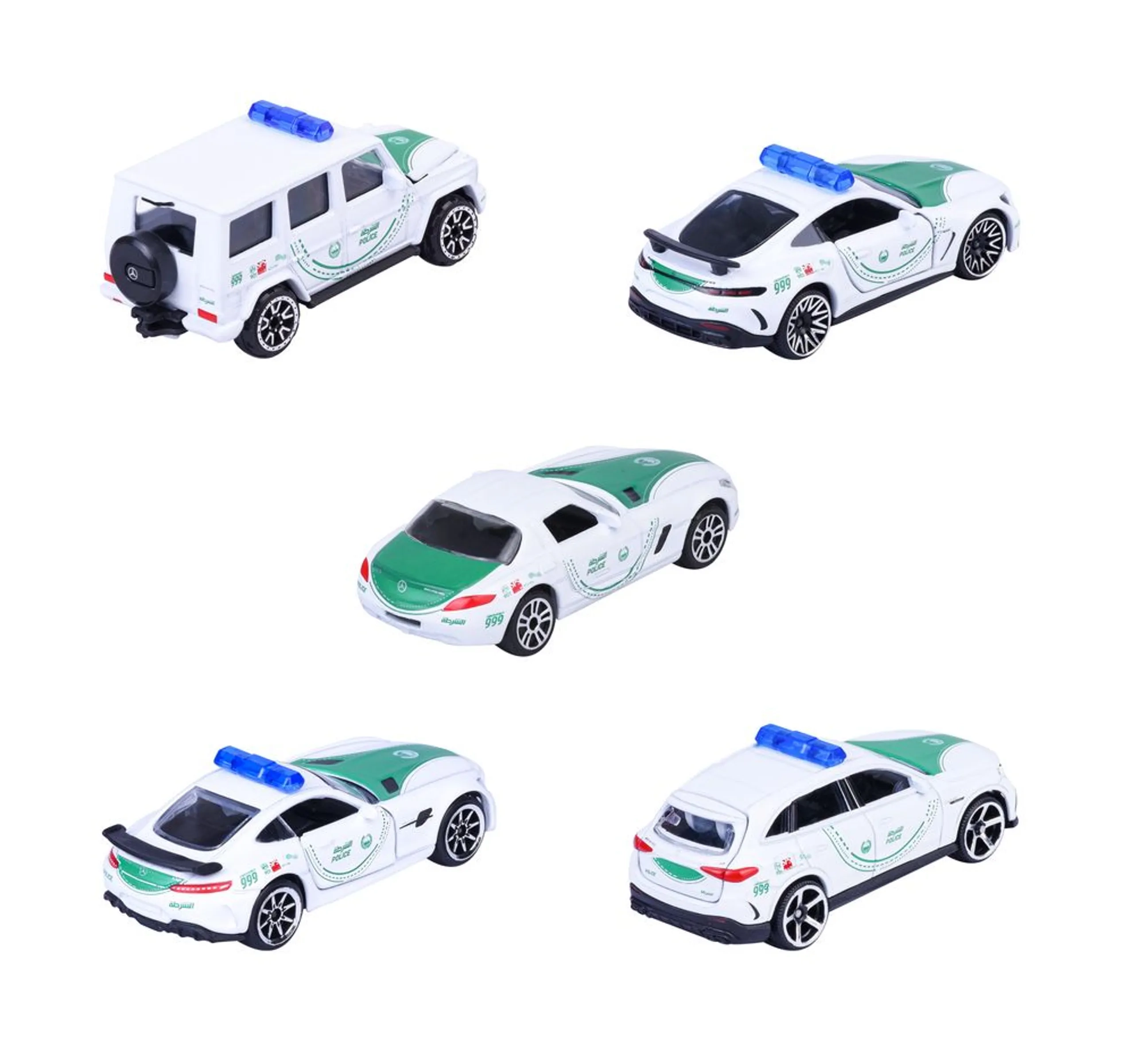 Dubai Police Car - 5pcs Giftpack