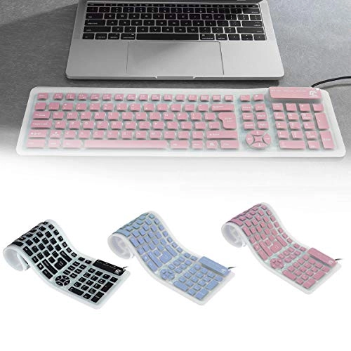 USB Wired Silicone Keyboard - Wired