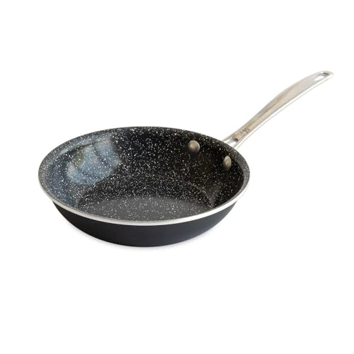 Basalt Aluminum Saute Skillet - 8-Inch Nonstick Ceramic Coating