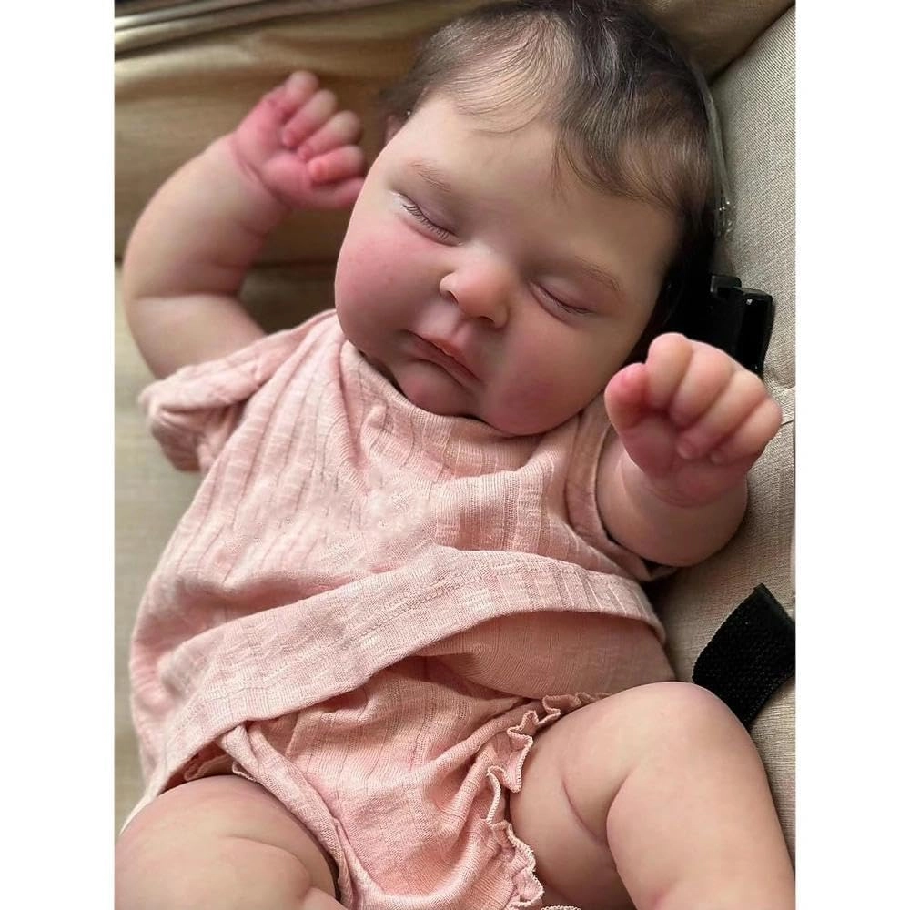 Reborn Baby Doll - 20 in Silicone Full Body Realistic Ages 3+