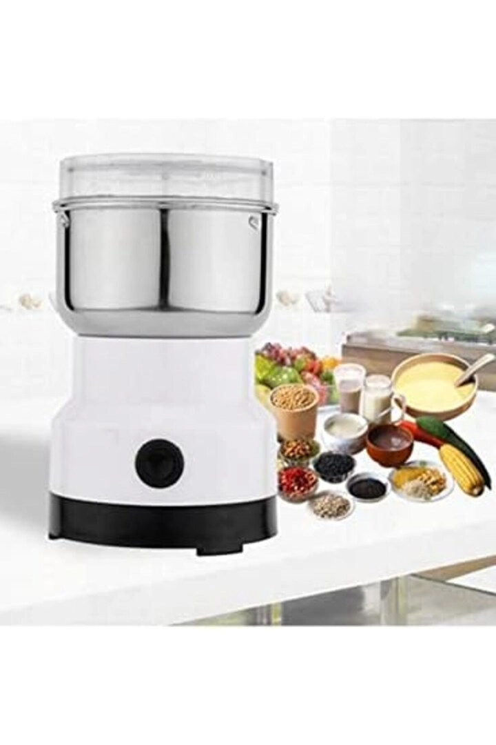 Electric Coffee Grinder & Spice Mill - 240W Stainless Steel Blade 100g Capac